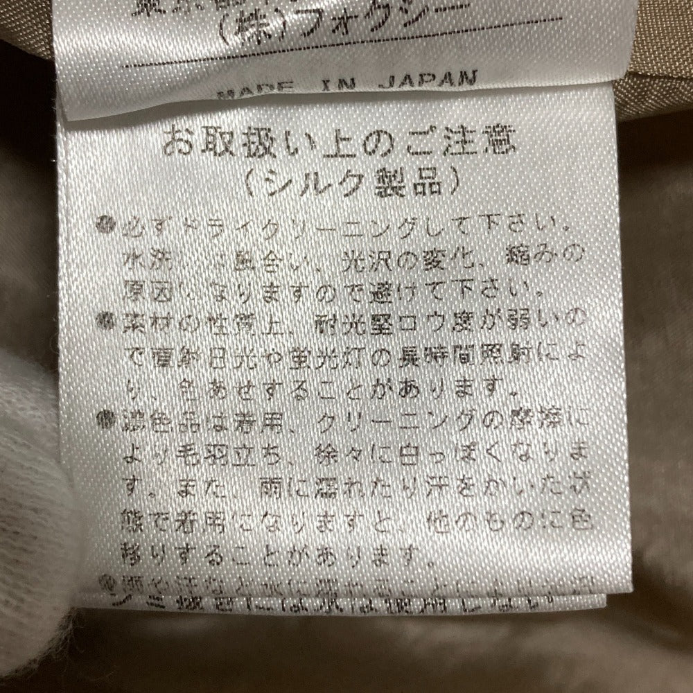 FOXEY ウールシルクノースリーブワンピース