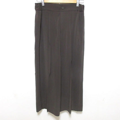 ISSEY MIYAKE センタープリーツ ワイドパンツ