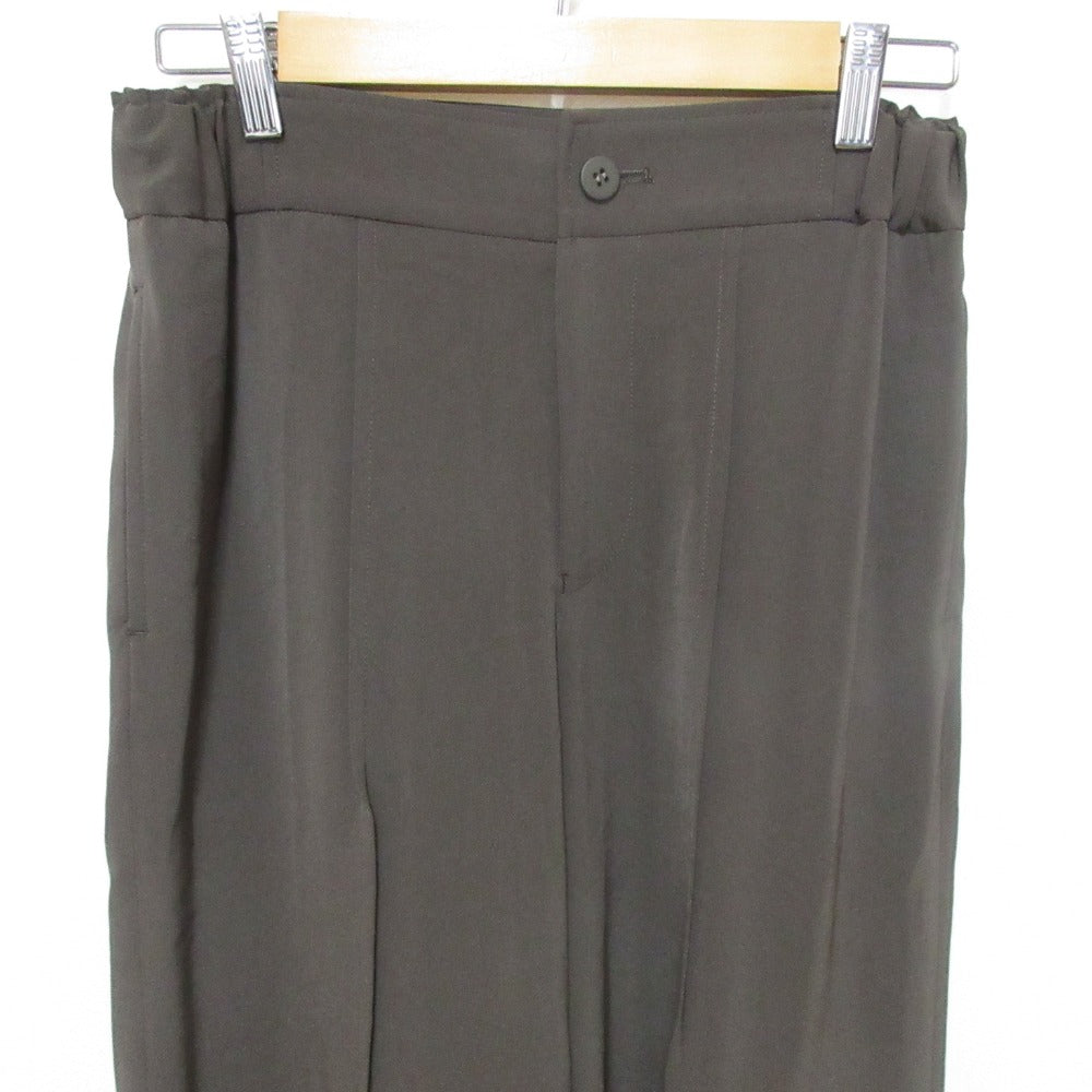 ISSEY MIYAKE センタープリーツ ワイドパンツ