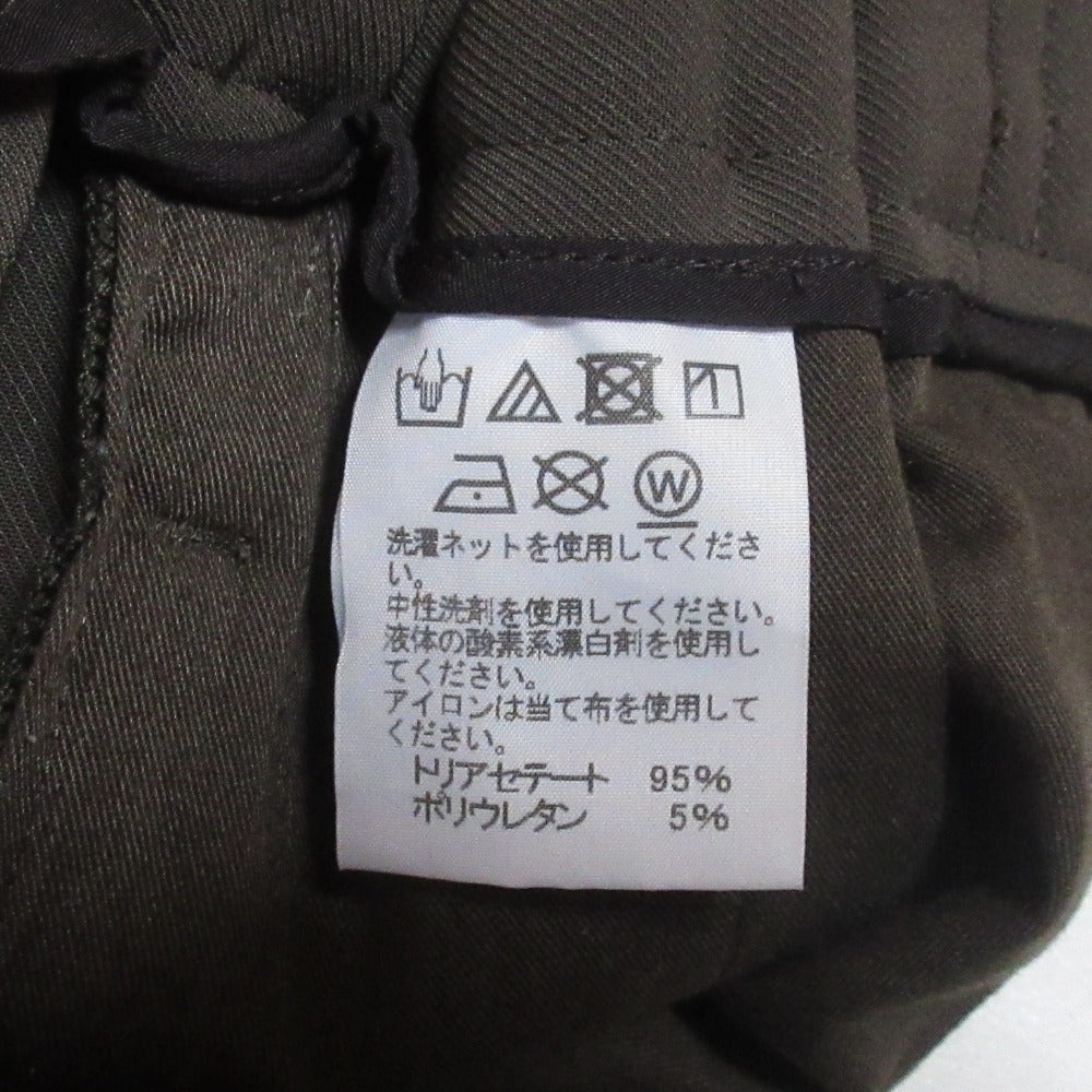 ISSEY MIYAKE センタープリーツ ワイドパンツ