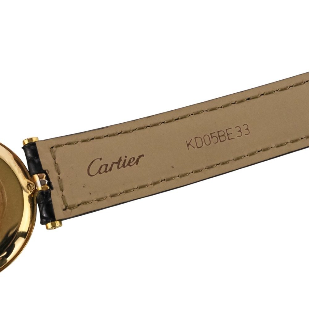 カルティエ ヴァンドーム Au750 トリニティ クオーツ