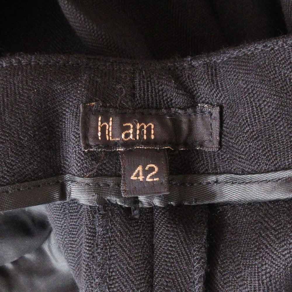 hLam ウール スラックス