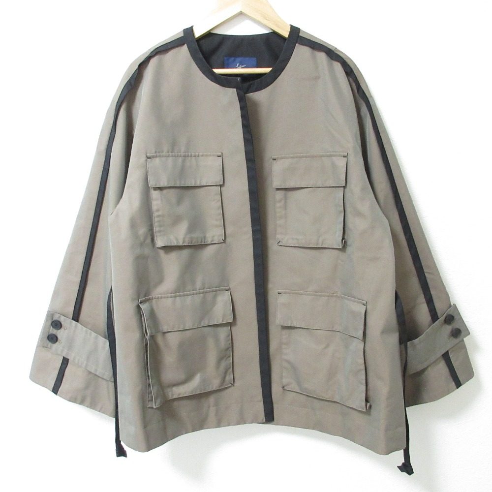 ソフィット シャンブレー ショート コート