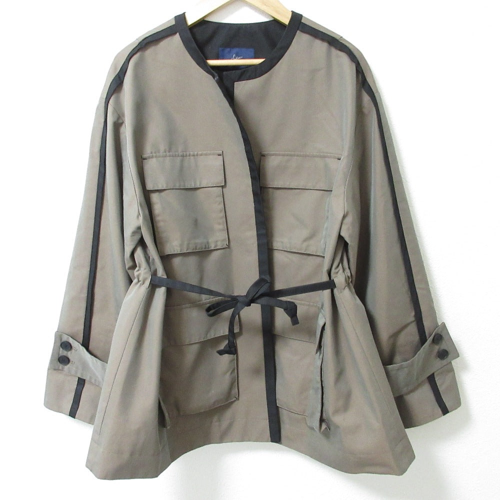 ソフィット シャンブレー ショート コート