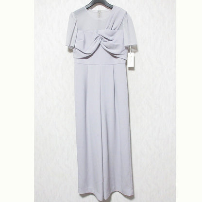 GRACE CONTINENTAL ドレープ リボン サロペット