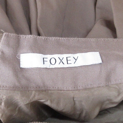 FOXEY ワッフル タック スカート