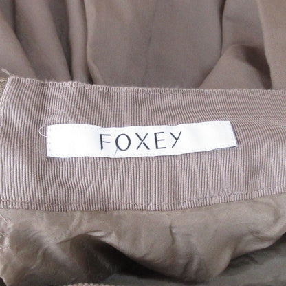 FOXEY ワッフル タック スカート