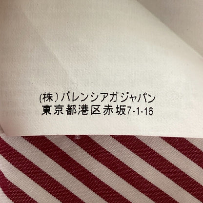 バレンシアガ ストライプ 長袖 シャツ