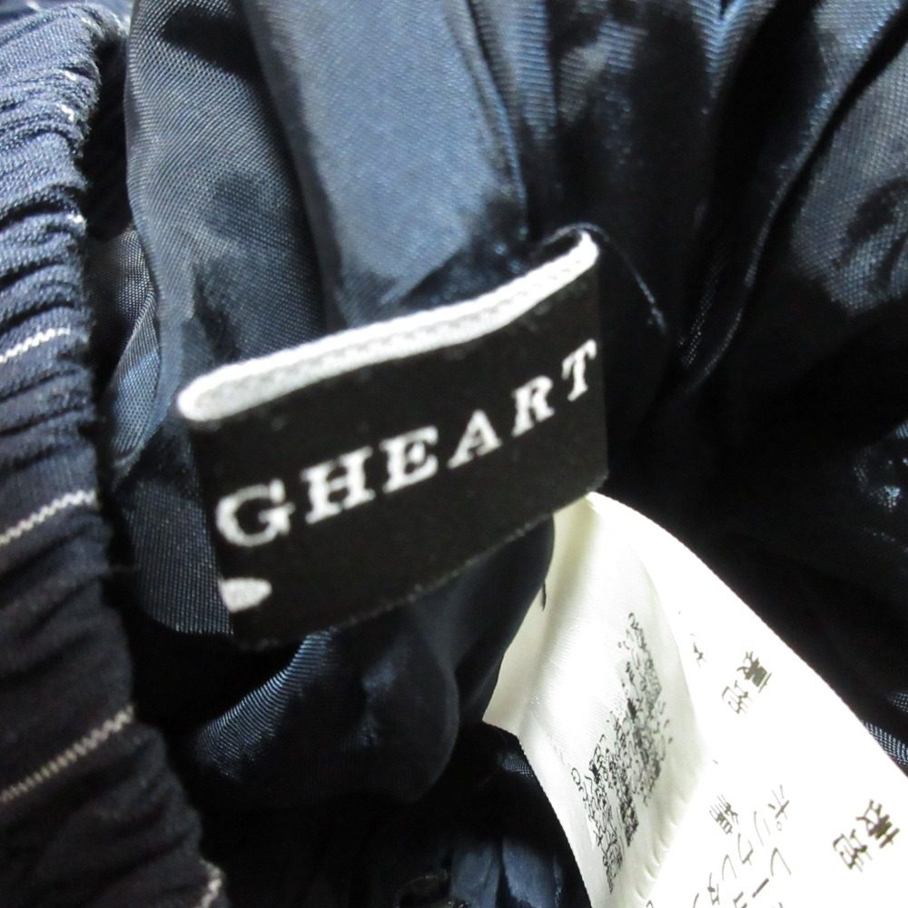 BEATING HEART ストライプロングスカート