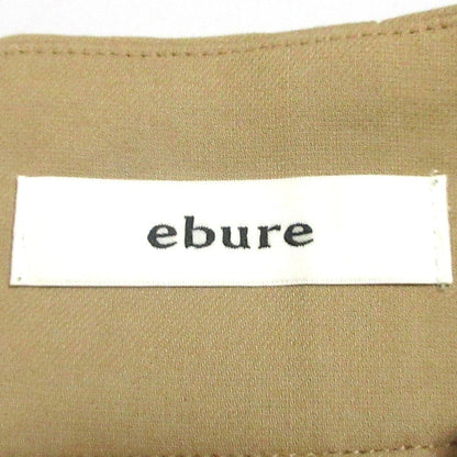 ebure ハイ ウエスト ベルト付き テーパード パンツ