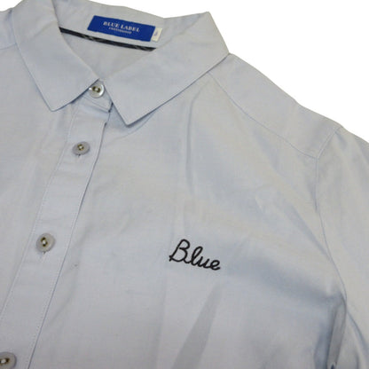 BLUE LABEL CRESTBRIDGE 刺繍入り 長袖 シャツ
