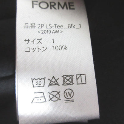 FORME 2PLS-Tee ロングスリーブカットソー