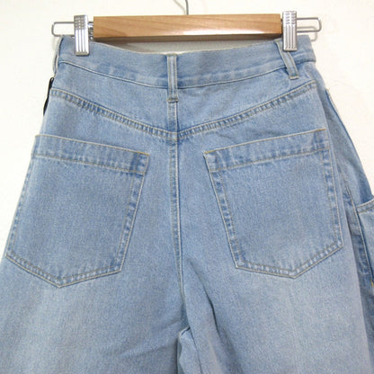 Diagram ロール アップ ワイド パンツ デニム