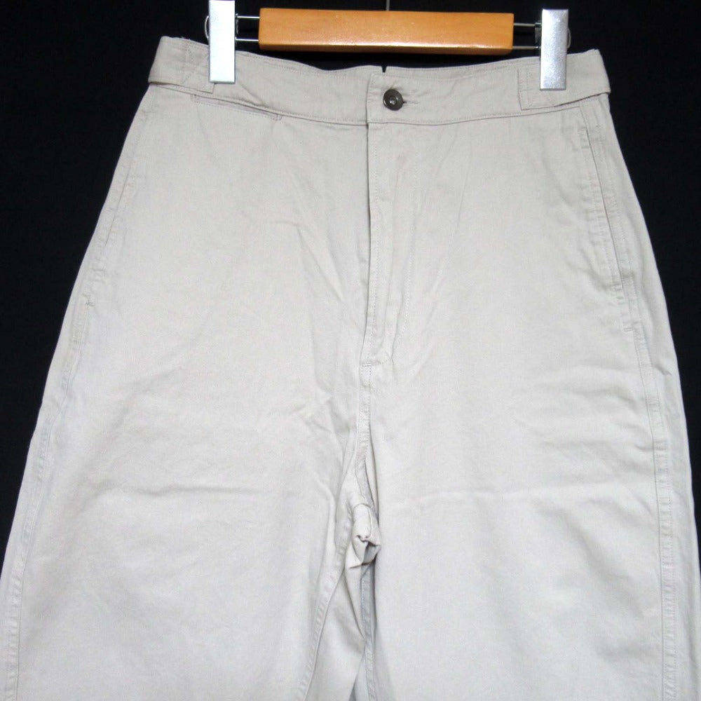MARGARET HOWELL DRY NATURAL COTTON TWILL パンツ