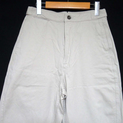 MARGARET HOWELL DRY NATURAL COTTON TWILL パンツ