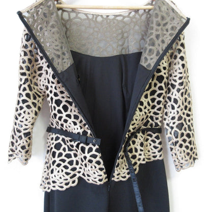 TADASHI SHOJI カットワーク レース ドレス