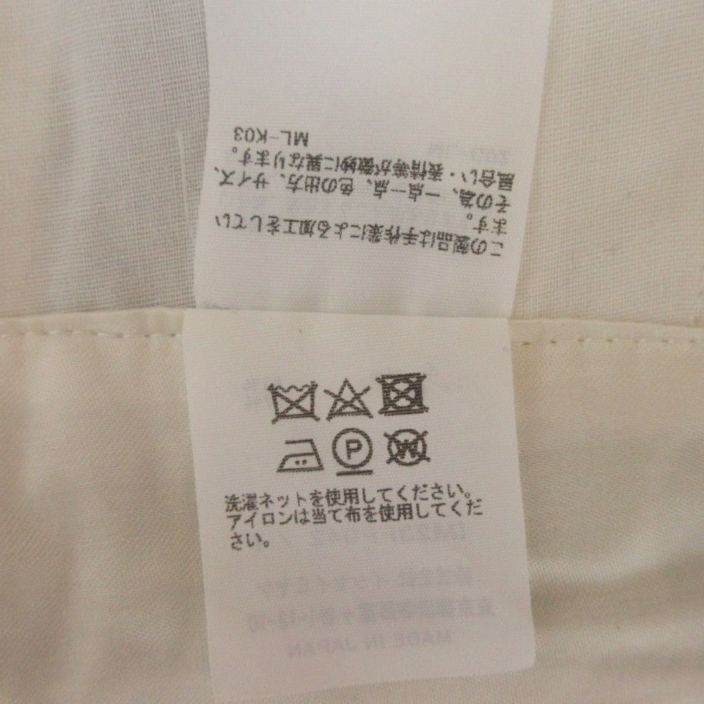 イッセイミヤケ アブストラクトパターン クロップドパンツ