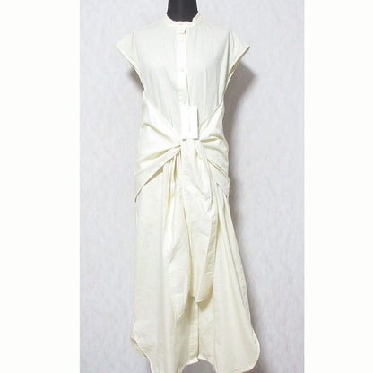 サトルササキ WRAP DRESS SHIRT コットンワンピース