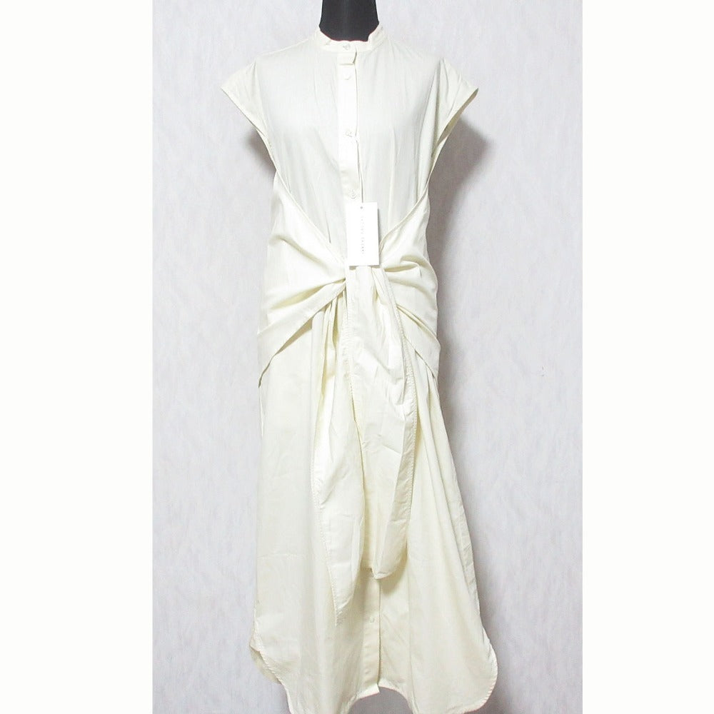 サトルササキ WRAP DRESS SHIRT コットンワンピース