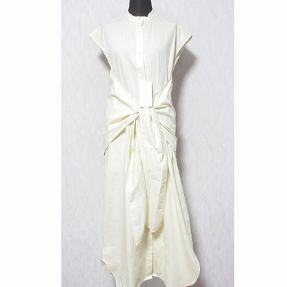 サトルササキ WRAP DRESS SHIRT コットンワンピース