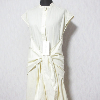 サトルササキ WRAP DRESS SHIRT コットンワンピース