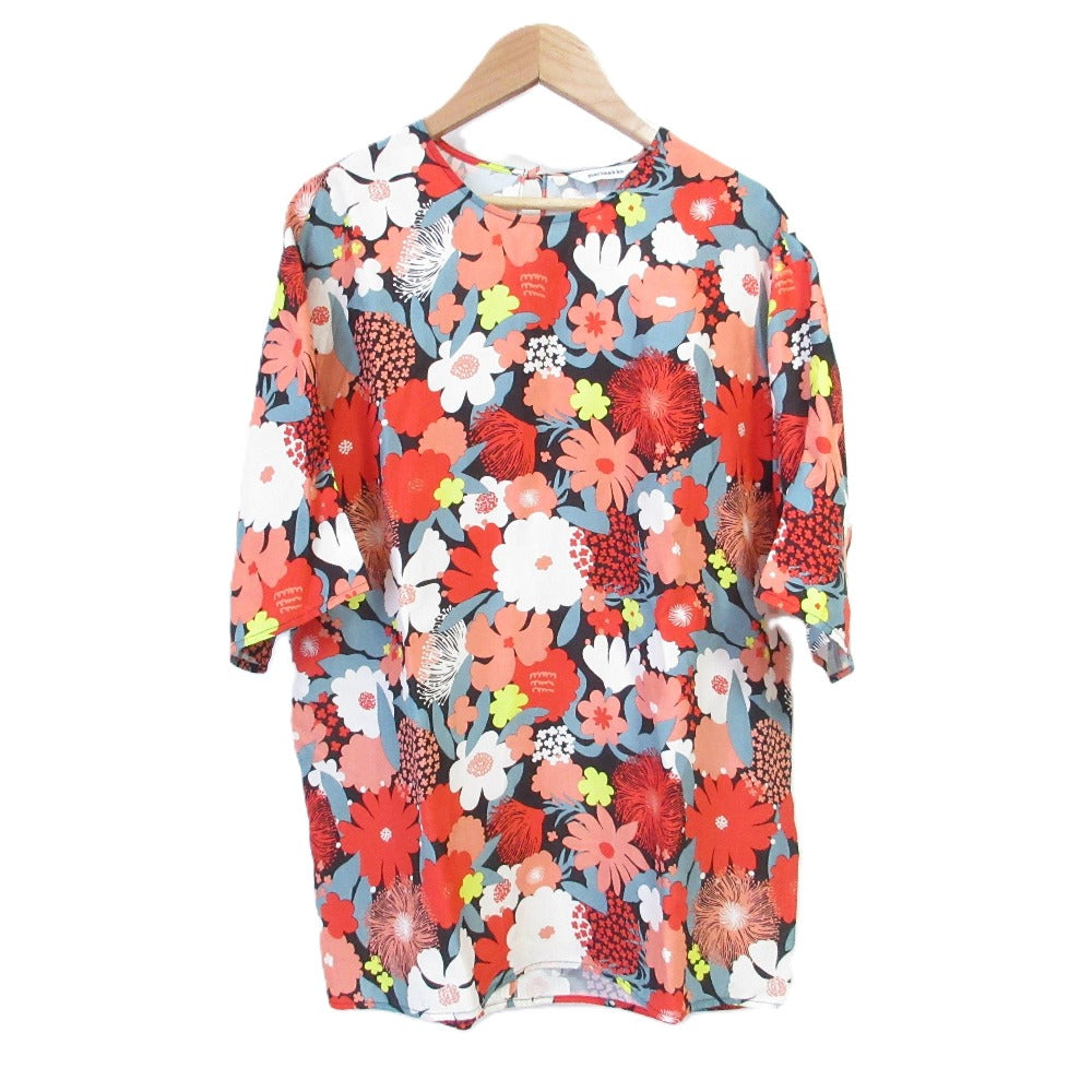 marimekko ANTIIKKI SUVIKIMPPU キュプラ ブラウス