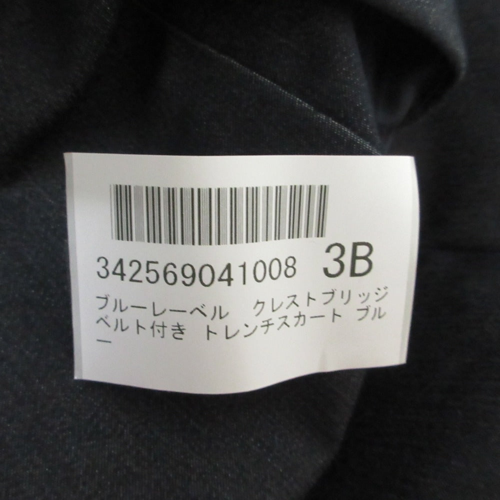 ブルー レーベル クレストブリッジ トレンチ スカート
