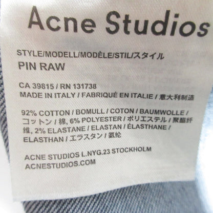 アクネストゥディオズ PIN RAW デニム パンツ