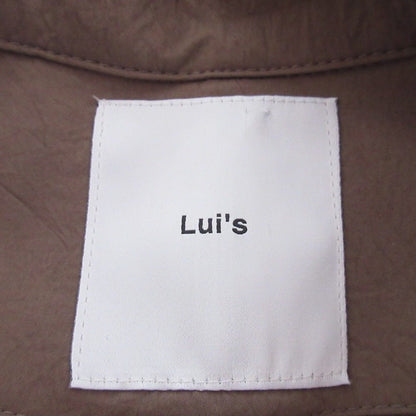 Lui's ストレッチ ナイロン トレンチ コート