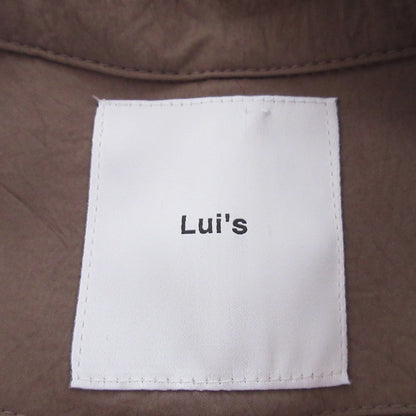 Lui's ストレッチ ナイロン トレンチ コート