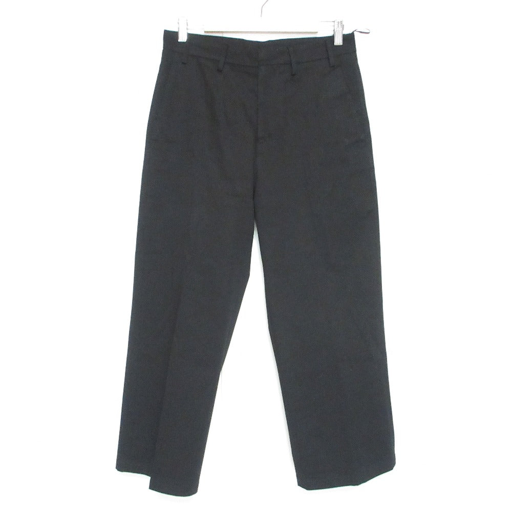 N°21 ストレッチワイドストレートクロップドパンツ