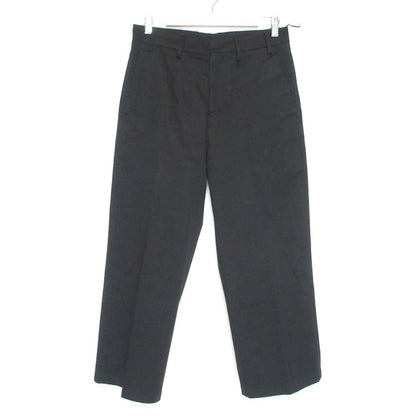 N°21 ストレッチワイドストレートクロップドパンツ