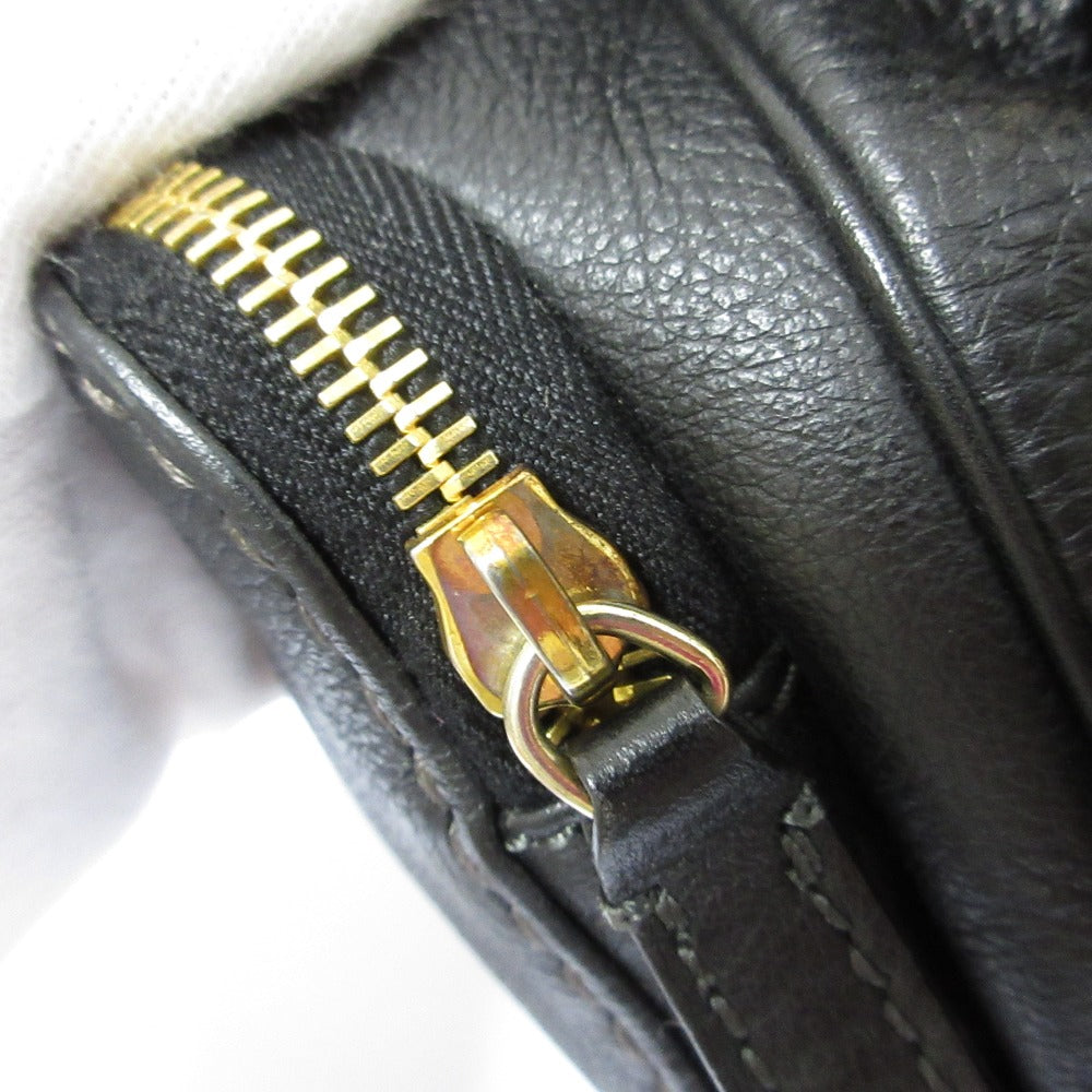 トッズ レザーハンドバッグ