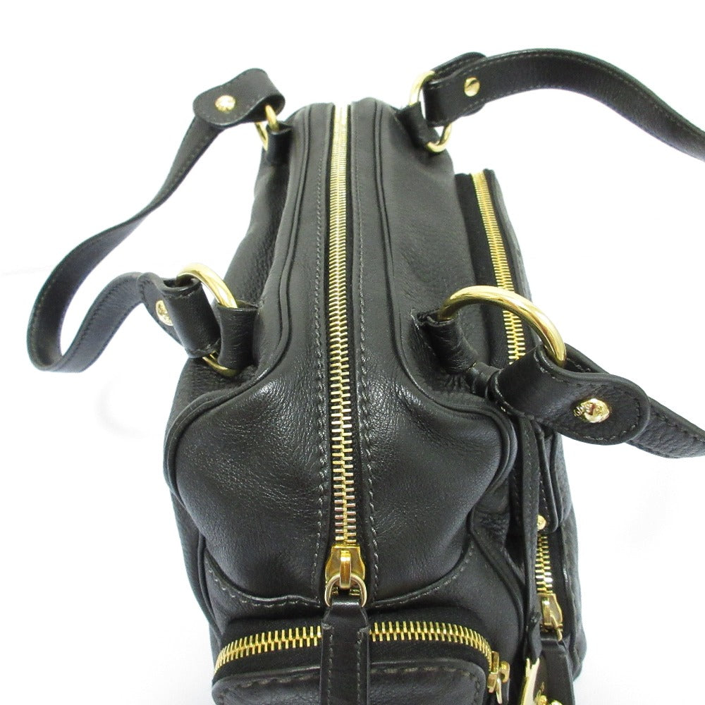 トッズ レザーハンドバッグ