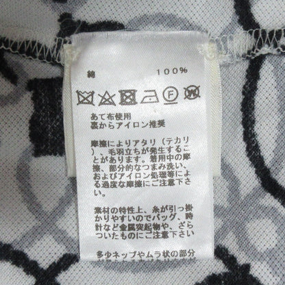 エルメス コルドリエールプリントマイクロショートスリーブTシャツ38 コットンTシャツ