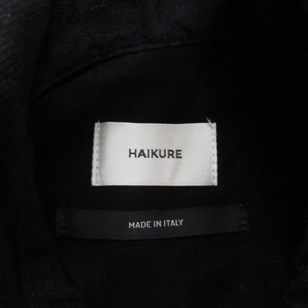 Haikure Tamu デニム ミニ ドレス