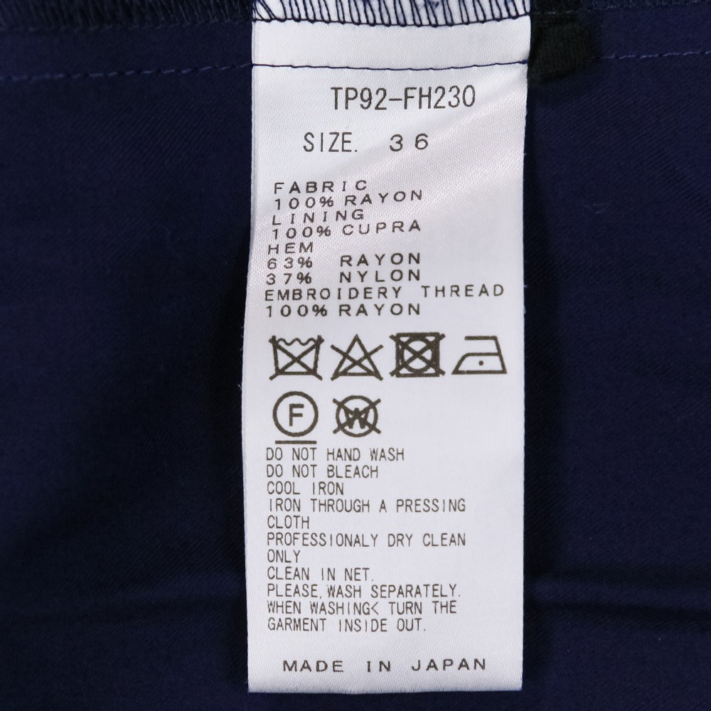 TOGA PULLA レーヨン 刺繍 ドレス