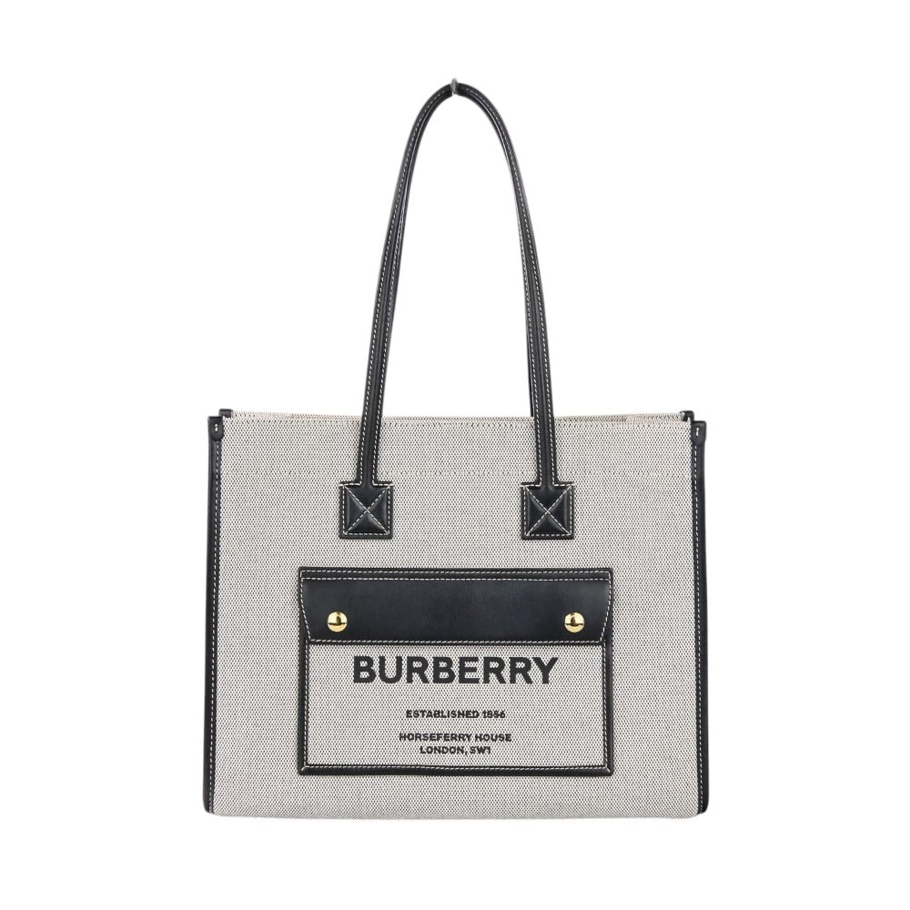 バーバリー FREYA TOTE キャンバス トートバッグ