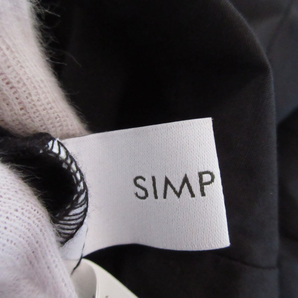 Simplicite ビッグ カラー 長袖 シャツ