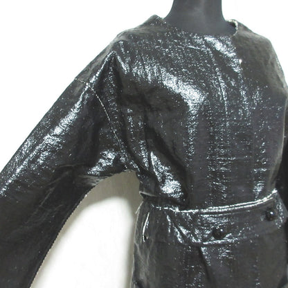 DRESSTERIOR リバーシブル ノーカラー ウール コート