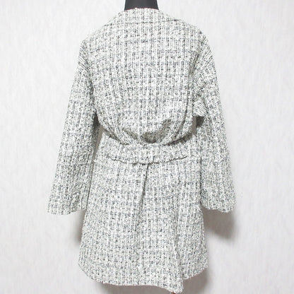 DRESSTERIOR リバーシブル ノーカラー ウール コート