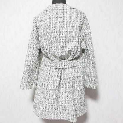 DRESSTERIOR リバーシブル ノーカラー ウール コート