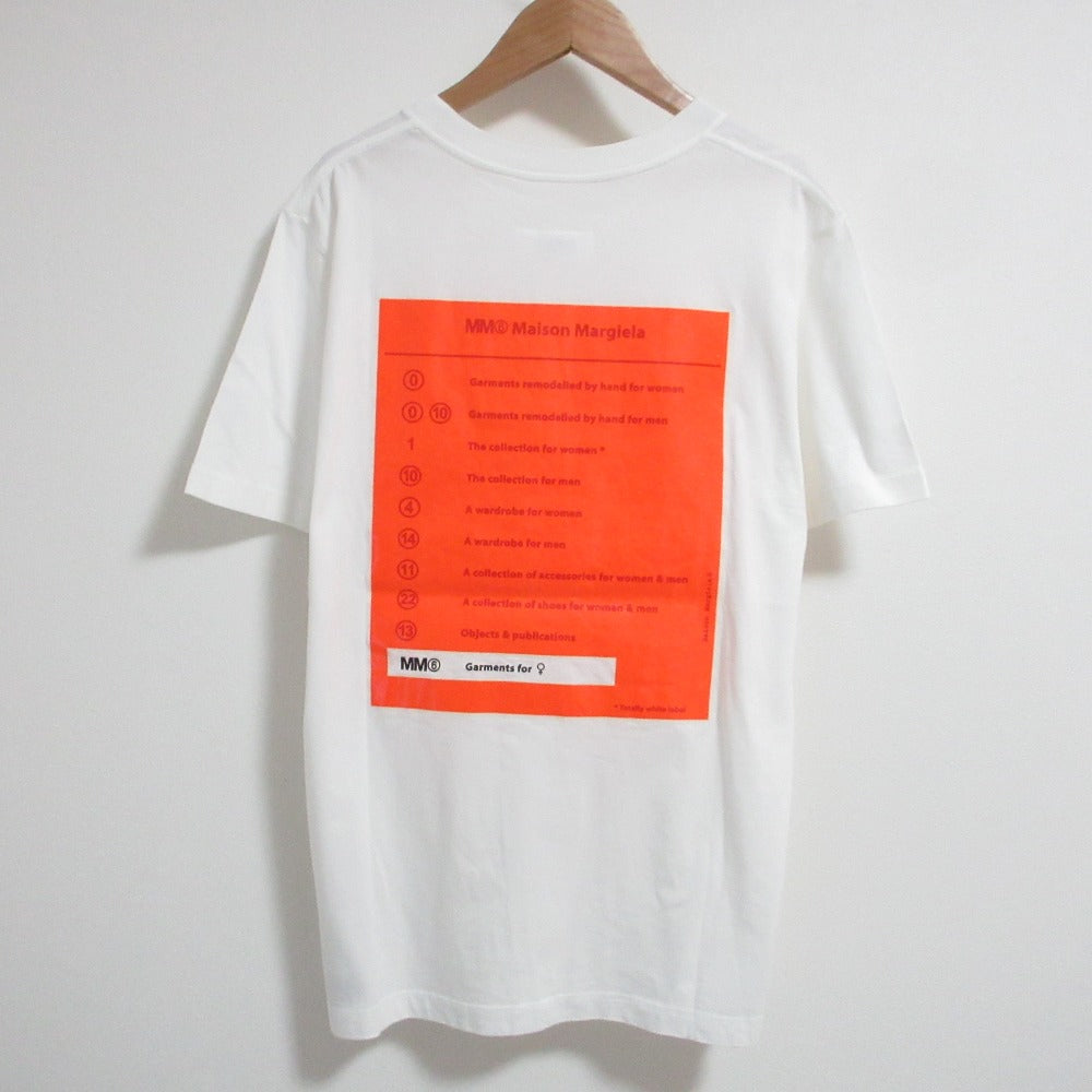 MM6 Maison Margiela カレンダープリント コットン Tシャツ