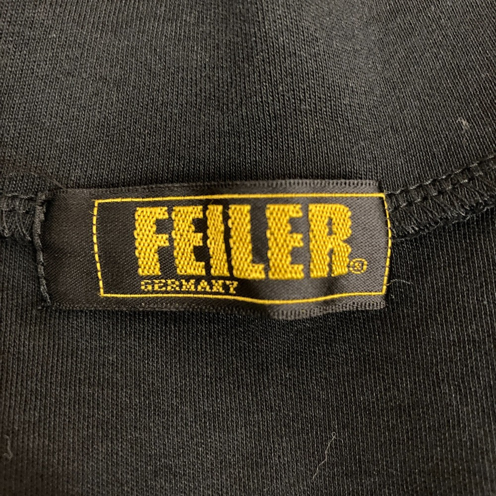 フェイラー フラワー刺繍 コットン半袖カットソー