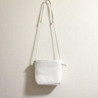 NOMADIS CARRE メッシュ レザー ショルダー バッグ