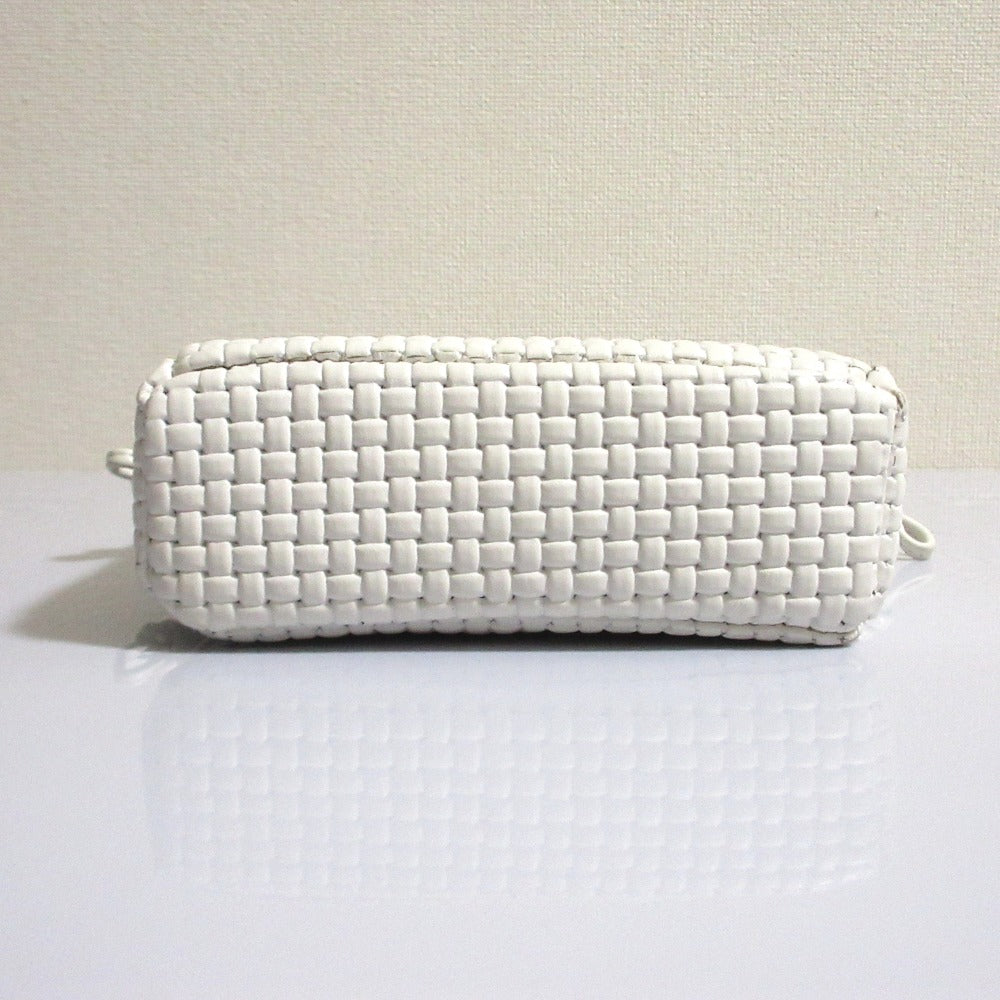 NOMADIS CARRE メッシュ レザー ショルダー バッグ