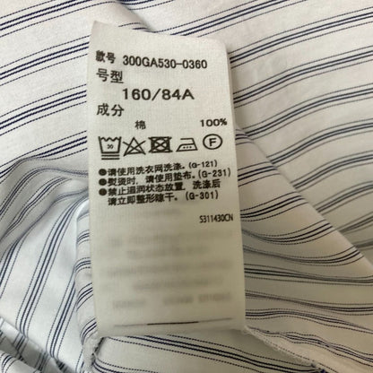 ENFOLD FRONT WING SHIRT ストライプシャツ