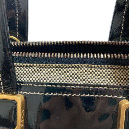 フェンディ カメレオン パテントレザー 2wayバッグ