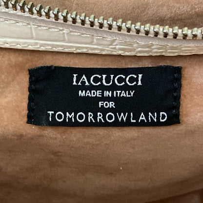 IACUCCI TOMORROWLAND クロコ型押し 2WAY ショルダーバッグ