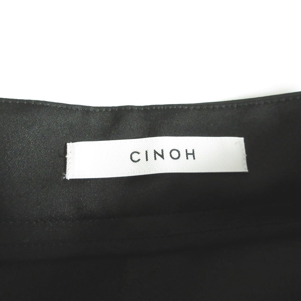 CINOH サテン ロング スカート